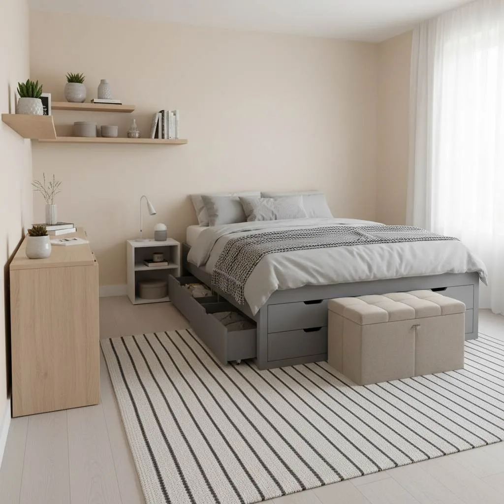 Use Multi-Functional Furniture Pieces