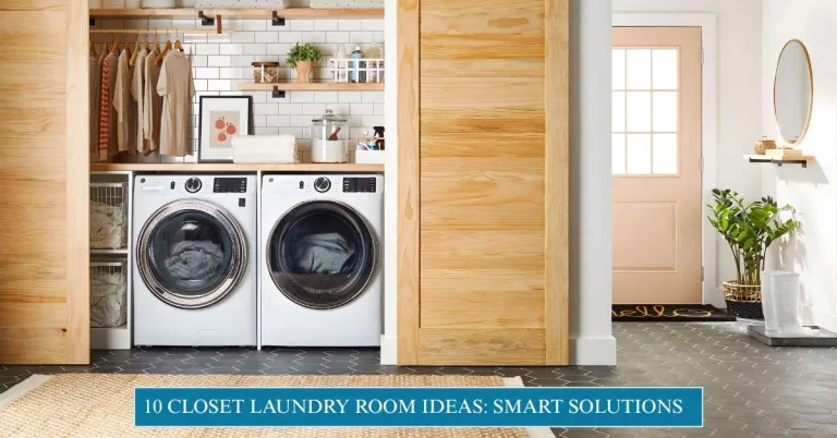 10 Closet Laundry Room Ideas_ Smart Solutions