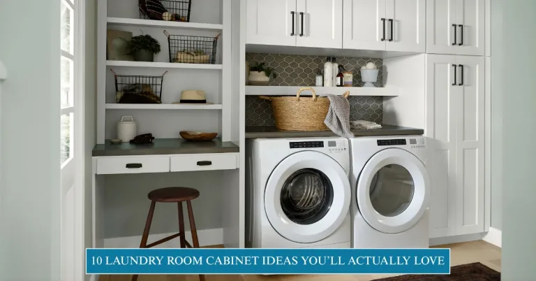 10 Laundry Room Cabinet Ideas You’ll Actually Love