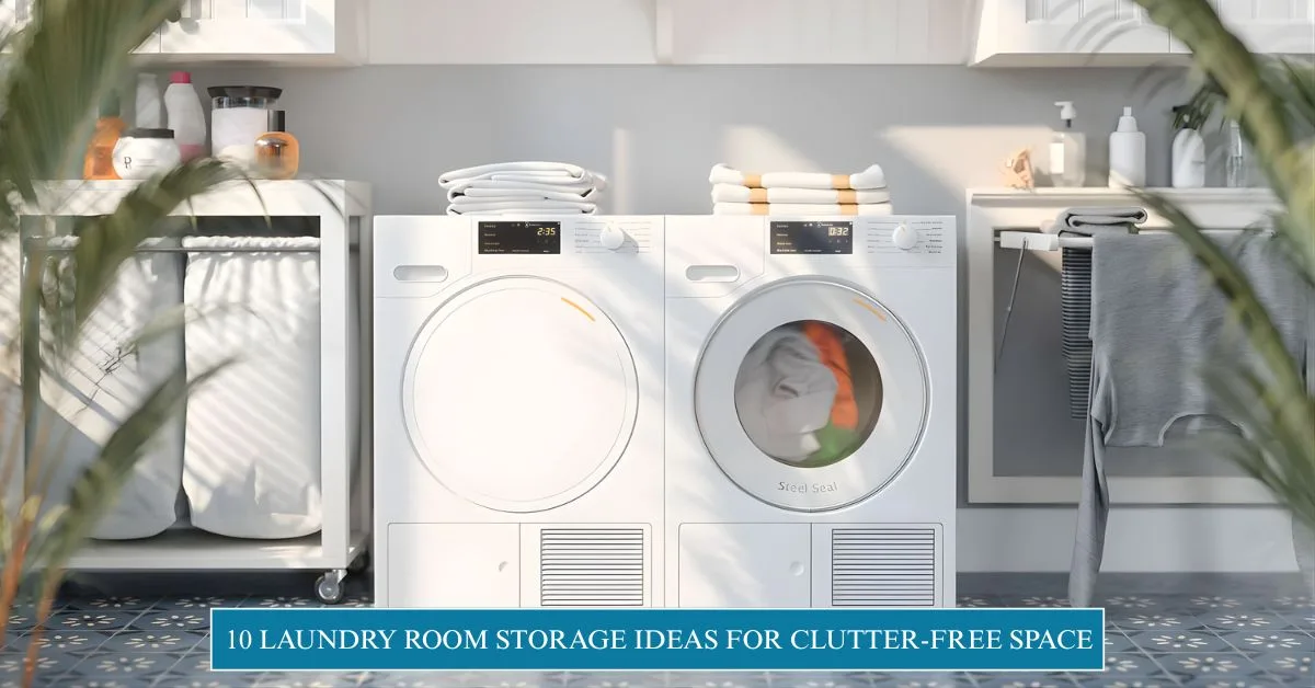 10 Laundry Room Storage Ideas for Clutter-Free Space