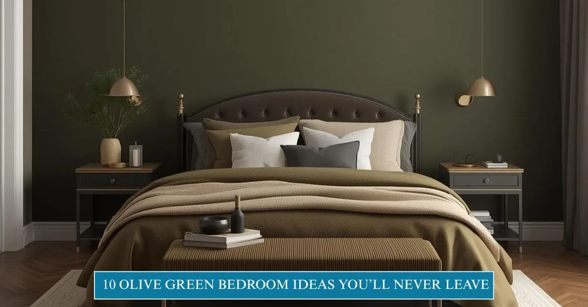 10 Olive Green Bedroom Ideas You’ll Never Want to Leave