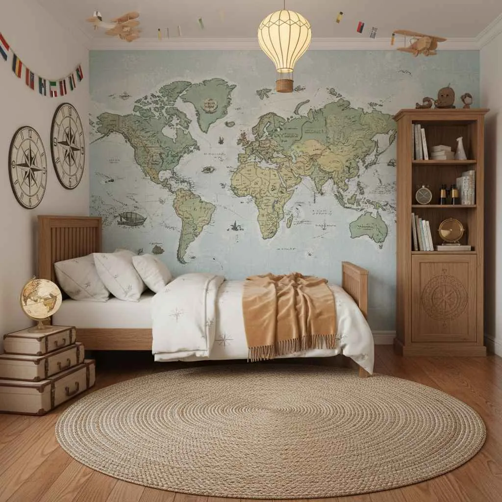 Adventure Map Explorer Bedroom