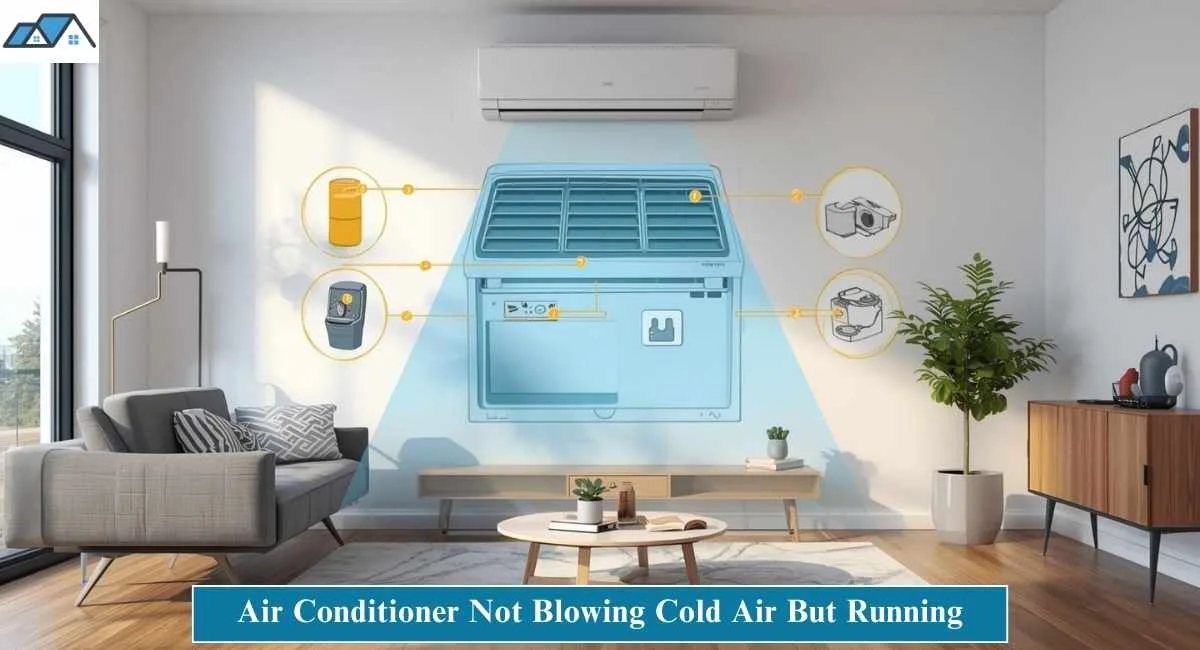 Air Conditioner Not Blowing Cold Air But Running