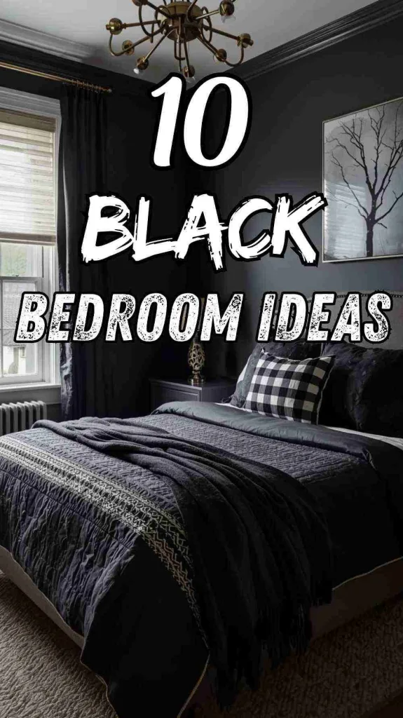 Black Bedroom Ideas