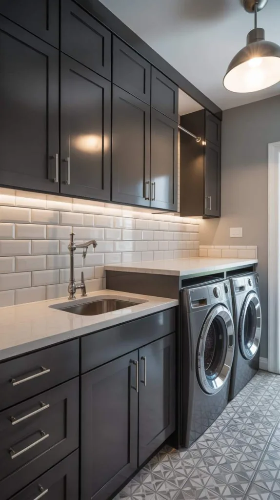 Dramatic Charcoal Gray Statement