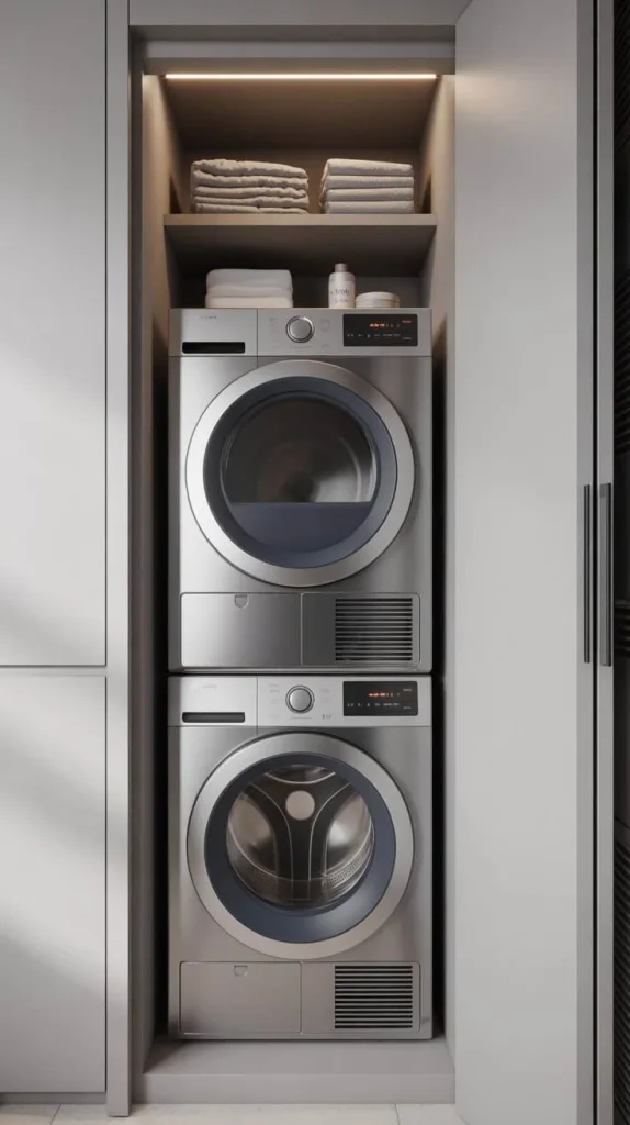 Energy-Efficient Compact Appliance Setup