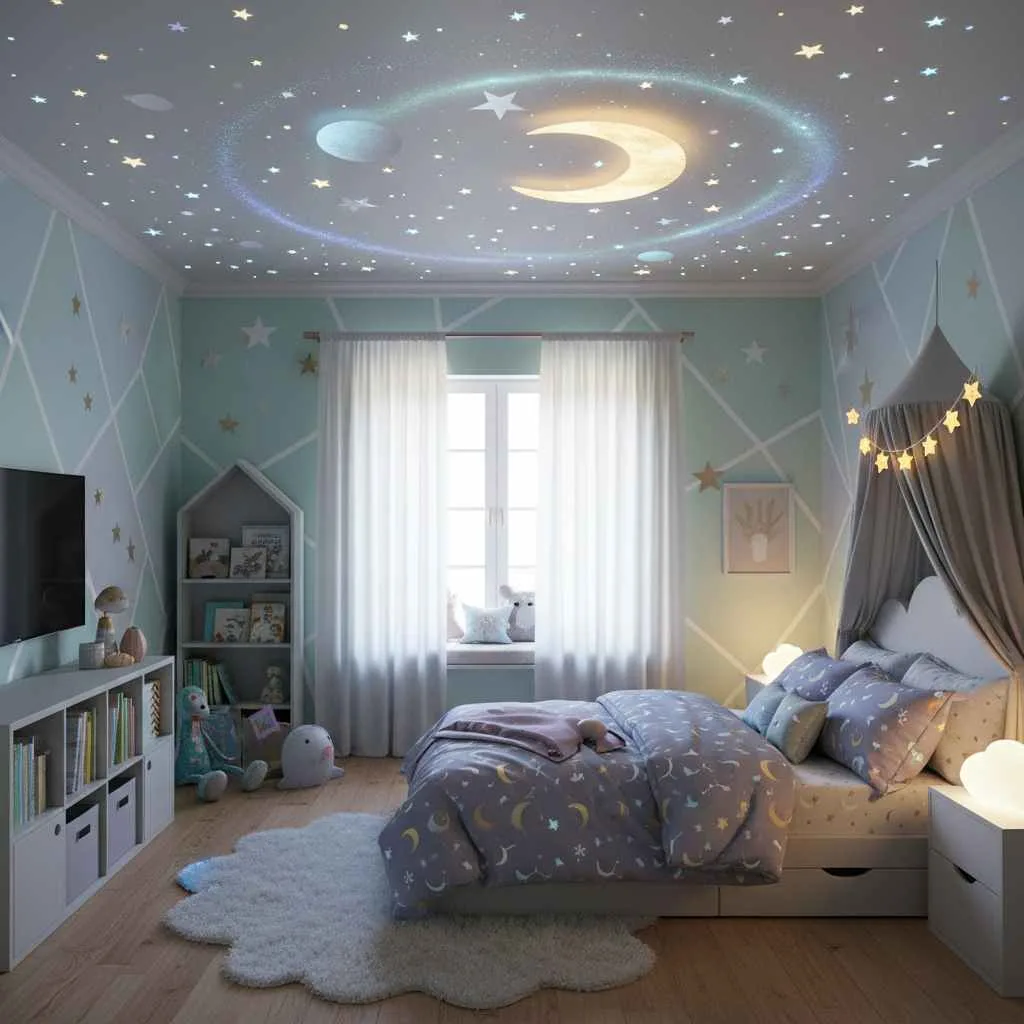 Glow-in-the-Dark Dream Bedroom