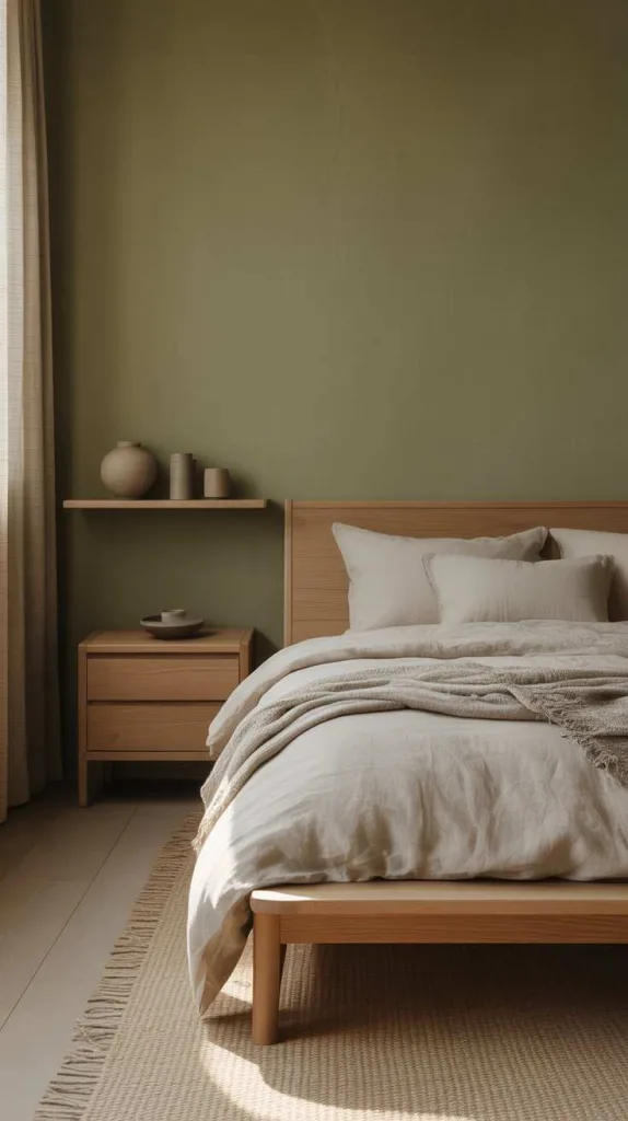 Japandi Olive Harmony