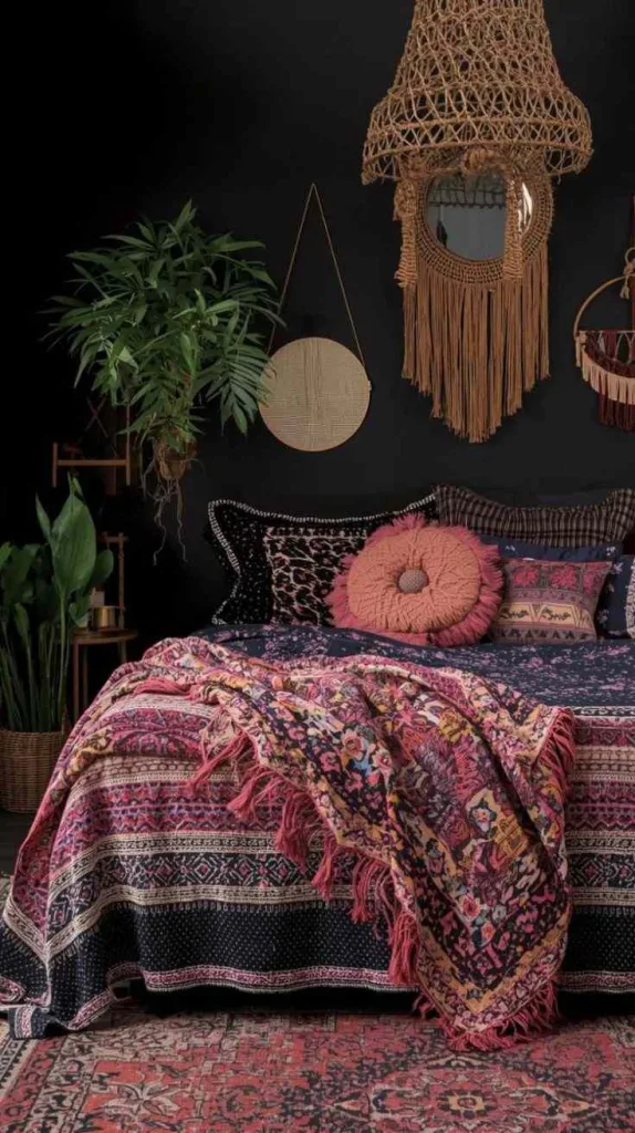 Jet-Black Bohemian Eclectic