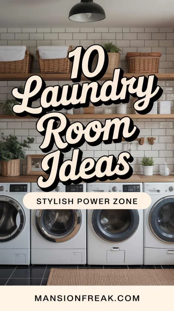 10 Laundry Room Ideas: Stylish Power Zone 1 Laundry Room Ideas