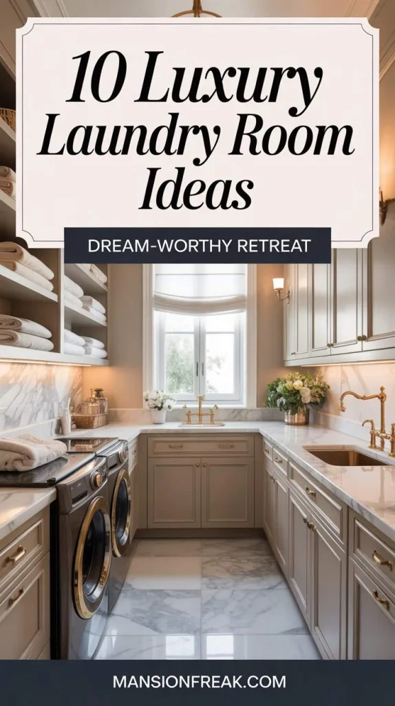 Luxury Laundry Room Ideas