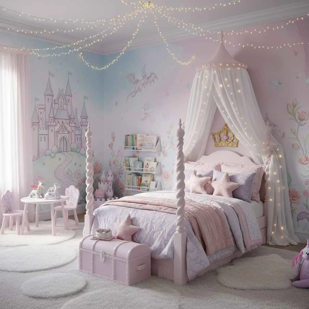 Magical Fairy Tale Castle Bedroom