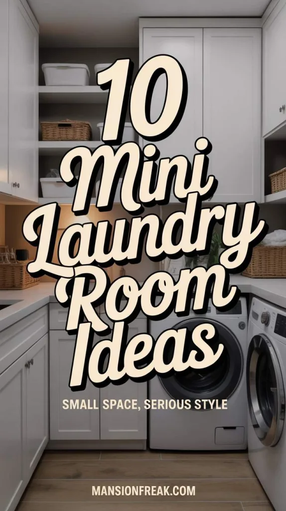 Mini Laundry Room Ideas