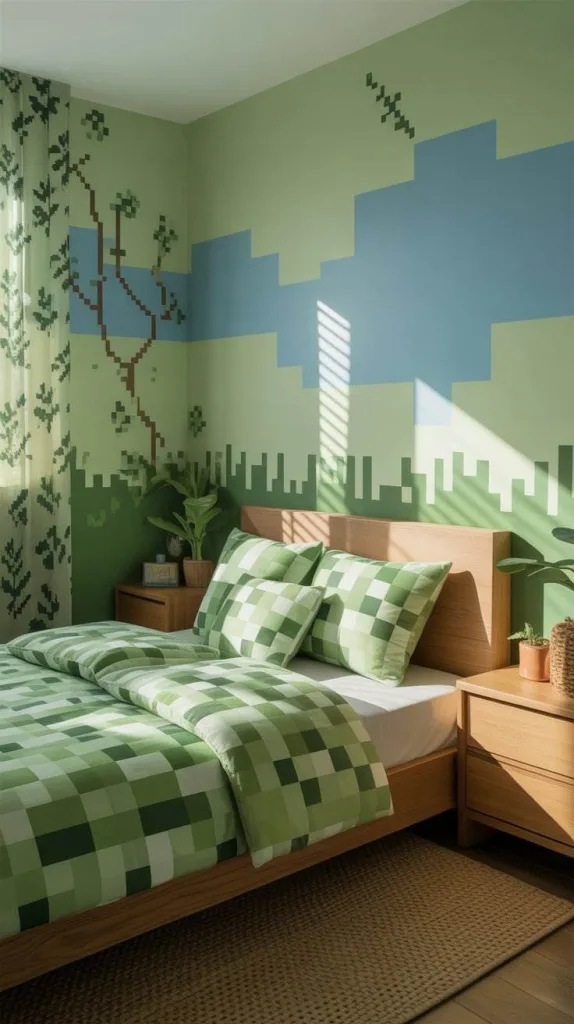 Overworld Nature-Inspired Bedroom