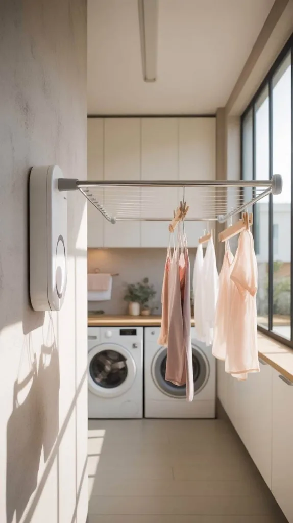 Retractable Wall Clothesline