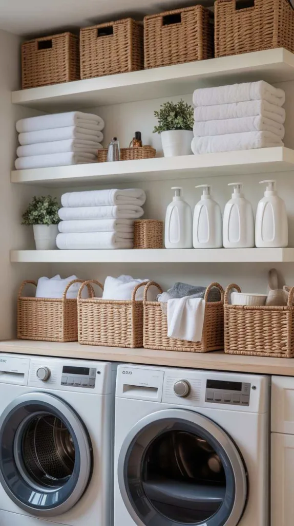 Shelf and Basket Combinations