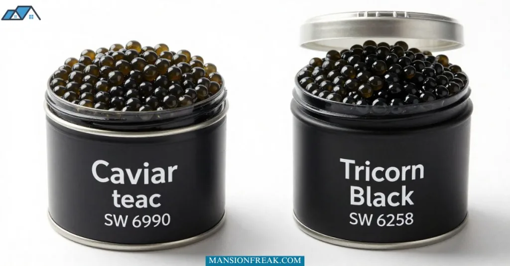 What Are Caviar and Tricorn Black?
