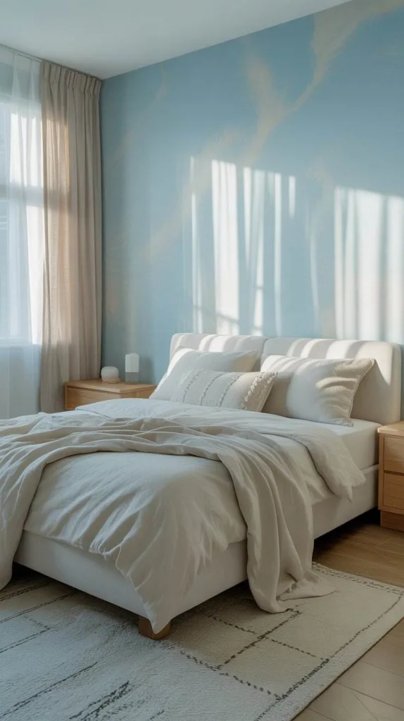 Sky Blue Serenity Bedroom