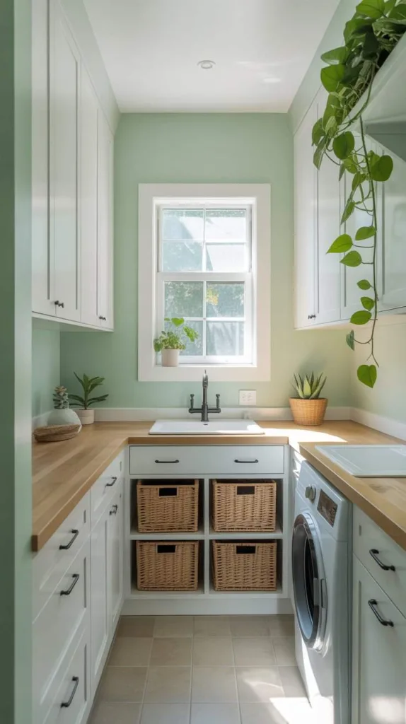 Soft Mint Green for a Fresh Ambiance