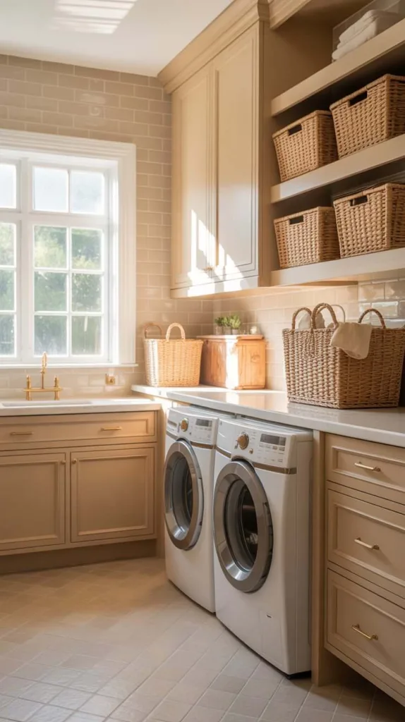 Warm Beige and Cream Harmony