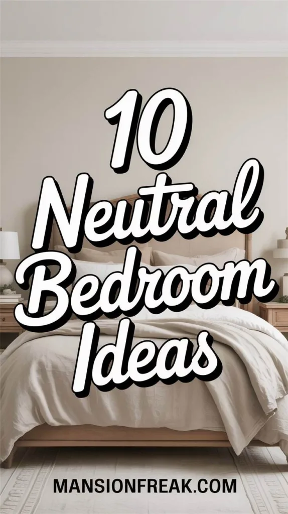 Neutral Bedroom Ideas