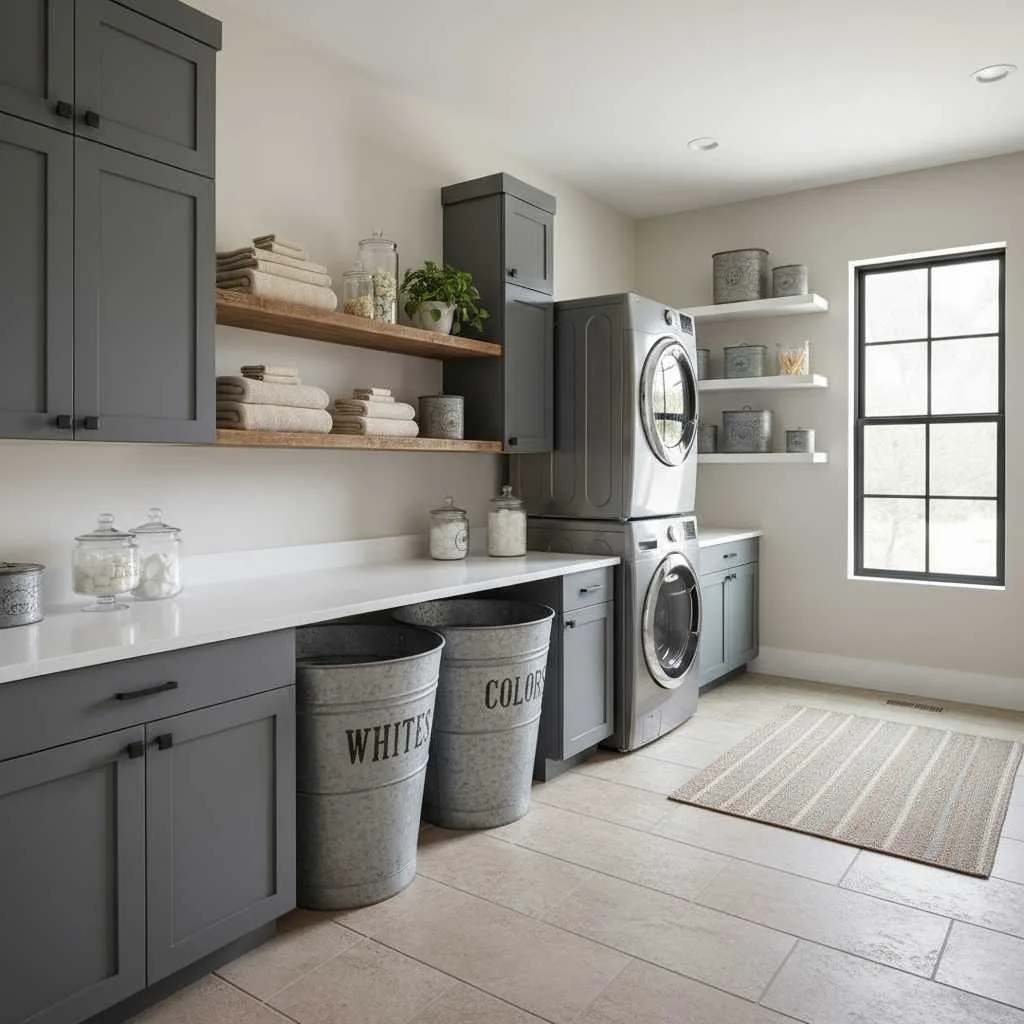 10+ Laundry Room Decor Ideas: Stylish Corner 10 Blending Vintage and Modern