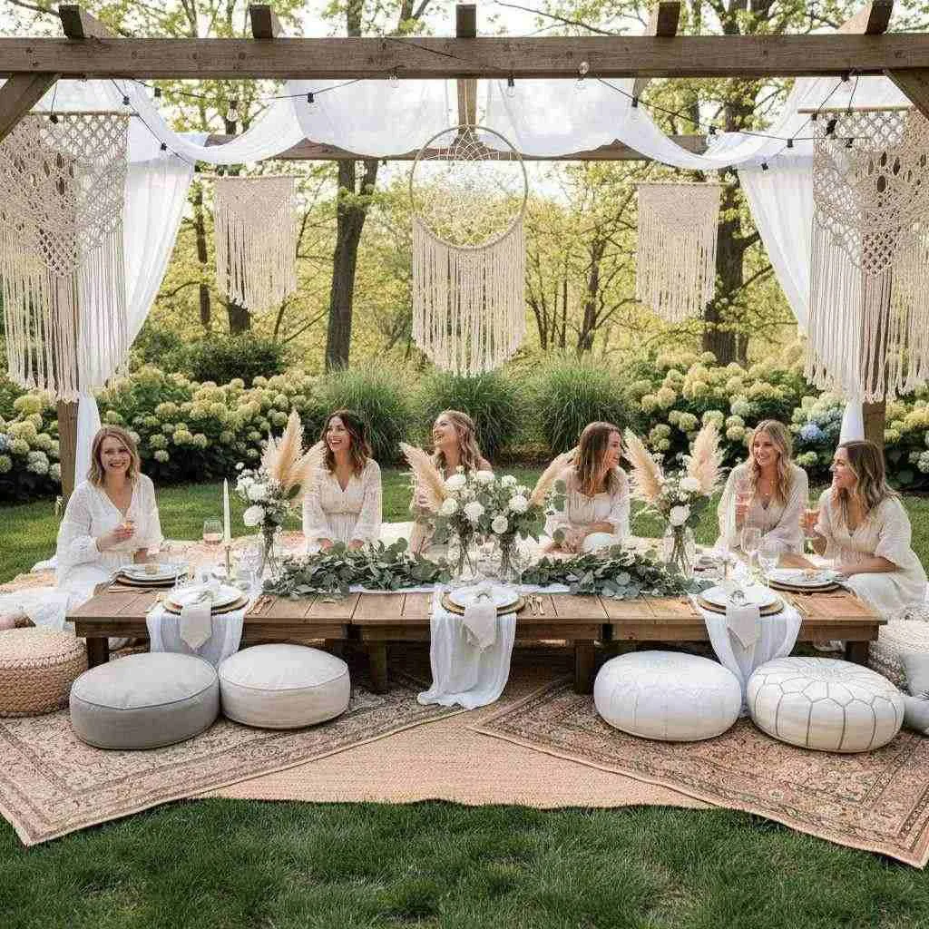 12 Garden Party Bridal Shower Ideas Decor (2026) 5 Boho Spring Shower Style