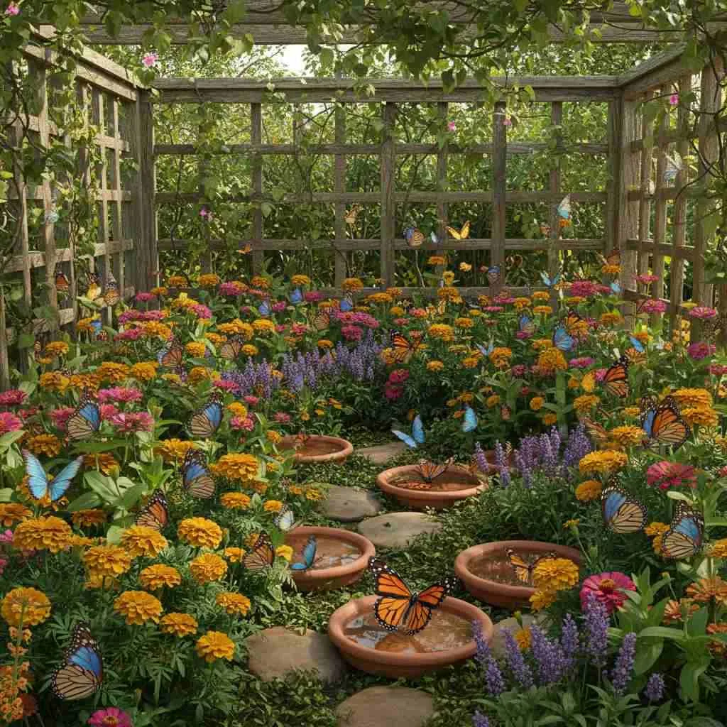 12 Flower Garden Decor Ideas: Blooming Paradise 7 Butterfly Haven