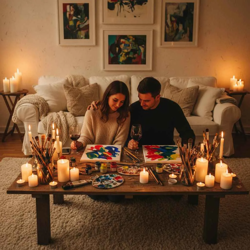 Candlelit Painting Night