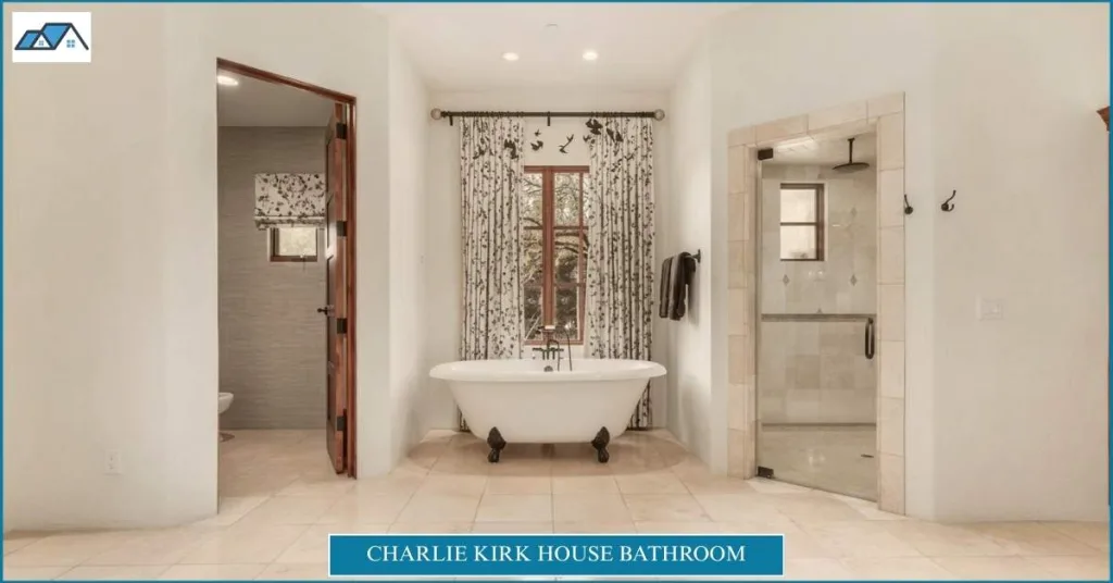 Charlie Kirk House Bathroom