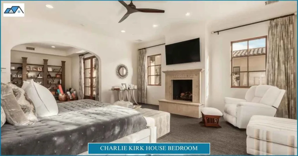 Charlie Kirk House Bedroom