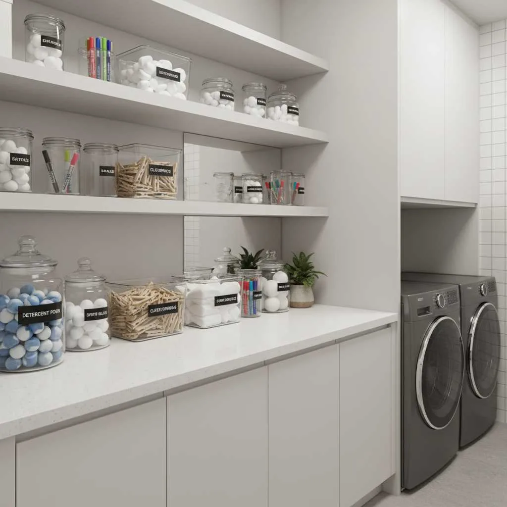 Clear Container Storage System