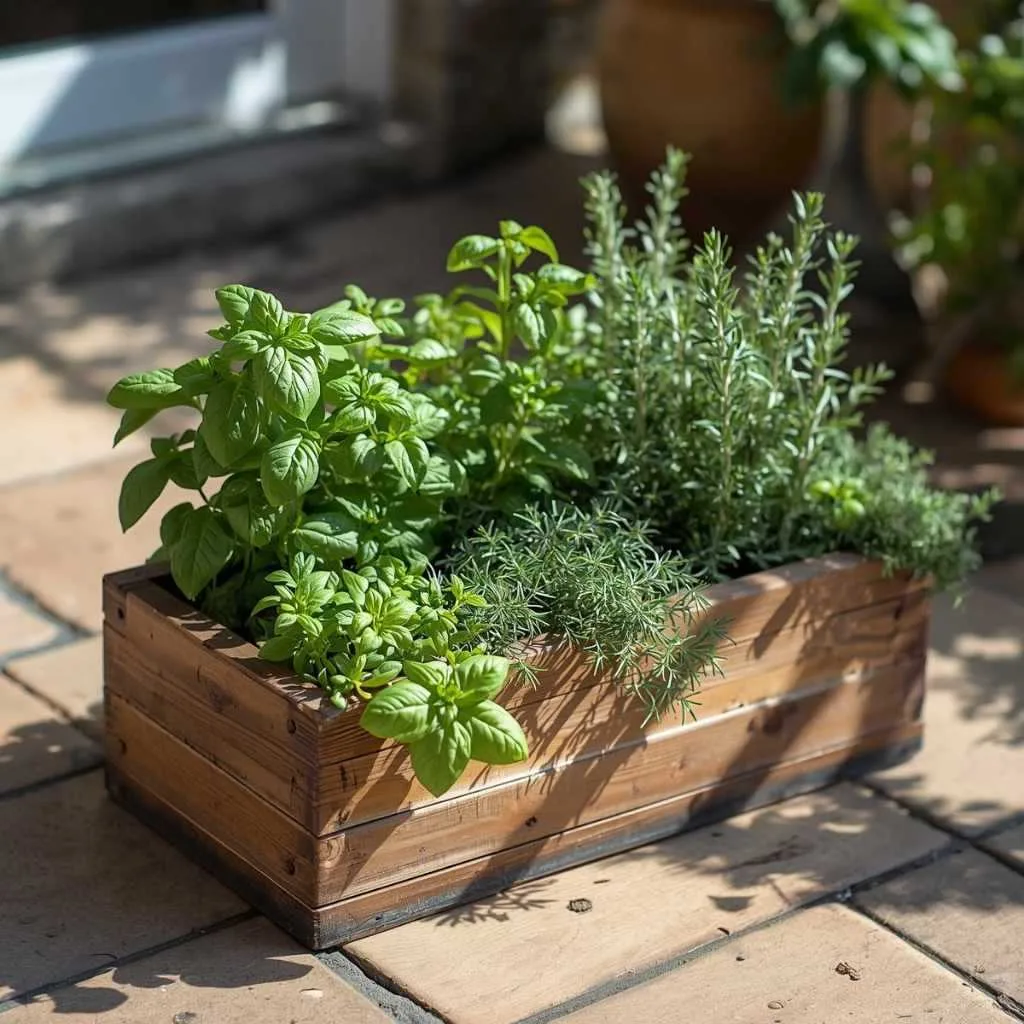 Compact Herb Garden Box
