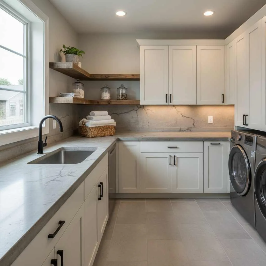 Concrete Overlay Countertop