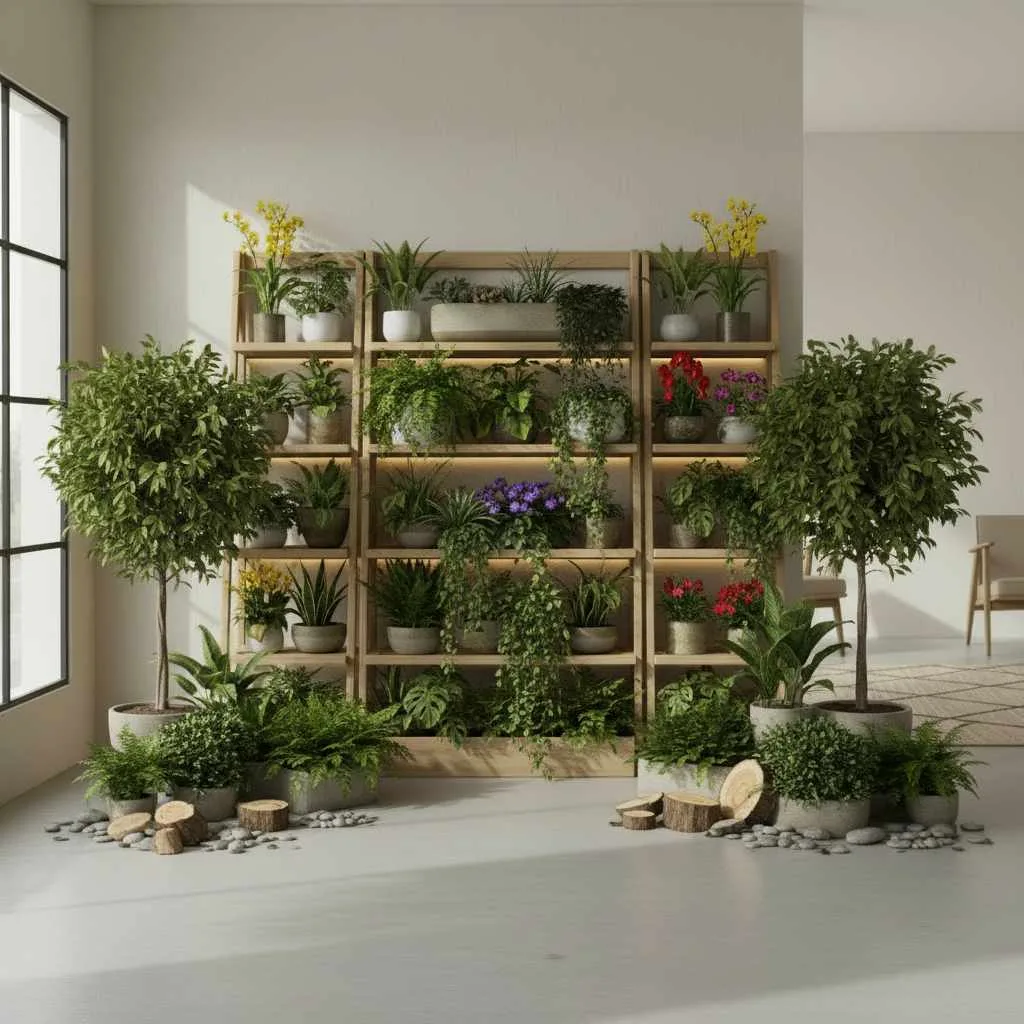 10+ Indoor Garden Decor Ideas: Transform Your Home 13 Decorative Plant Ladder