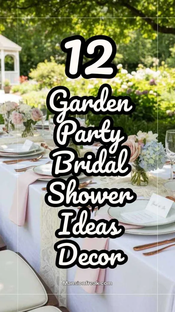 12 Garden Party Bridal Shower Ideas Decor (2026) 2 Garden Party Bridal Shower Ideas Decor