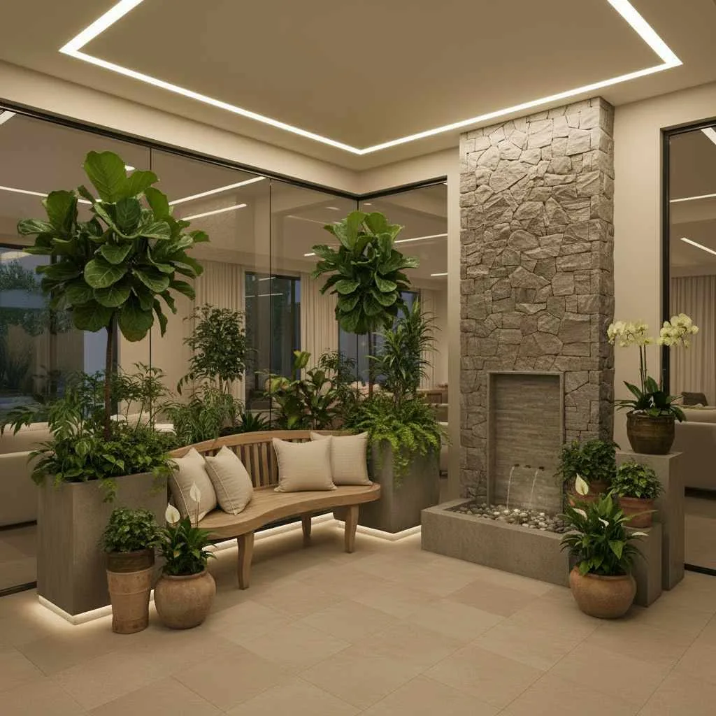 10+ Indoor Garden Decor Ideas: Transform Your Home 14 Indoor Courtyard Garden Corner
