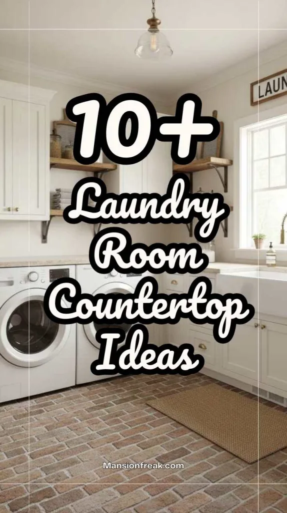 Laundry Room Countertop Ideas
