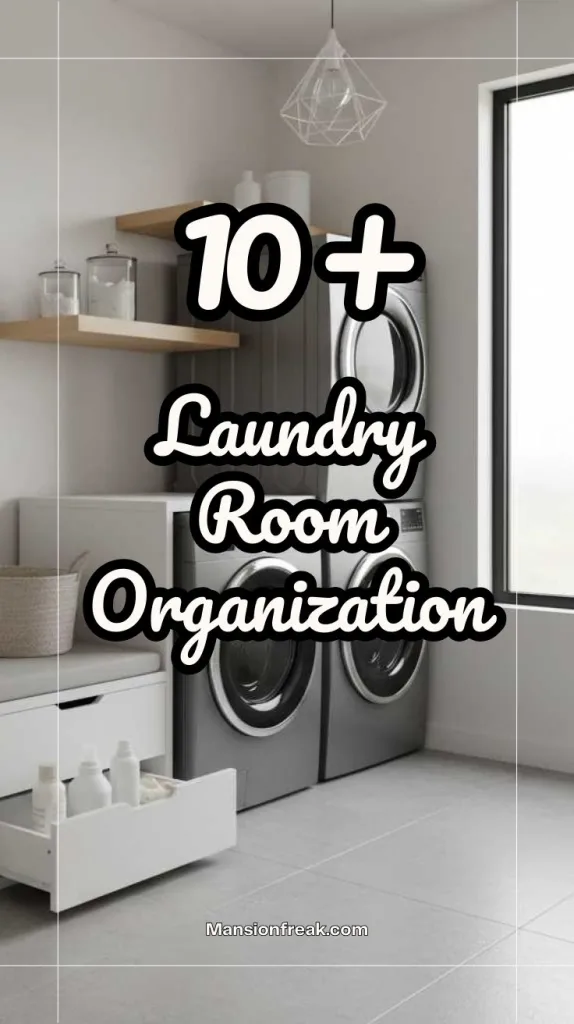 Laundry Room Organization