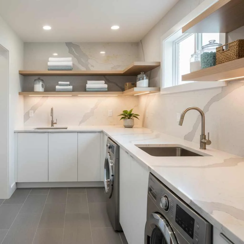 Light Quartz Countertop