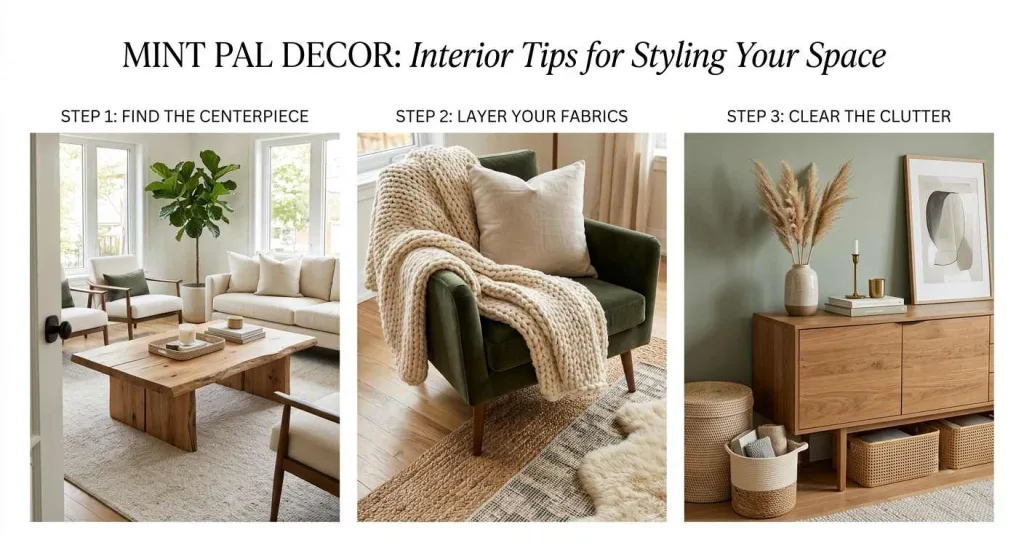 MintPalDecor Interior Tips for Styling Your Space