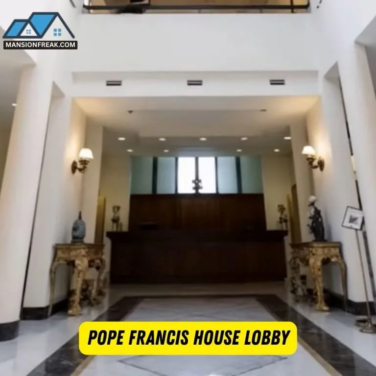 Pope Francis House lobby