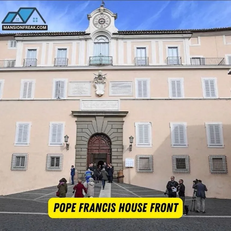 Pope Francis House Front