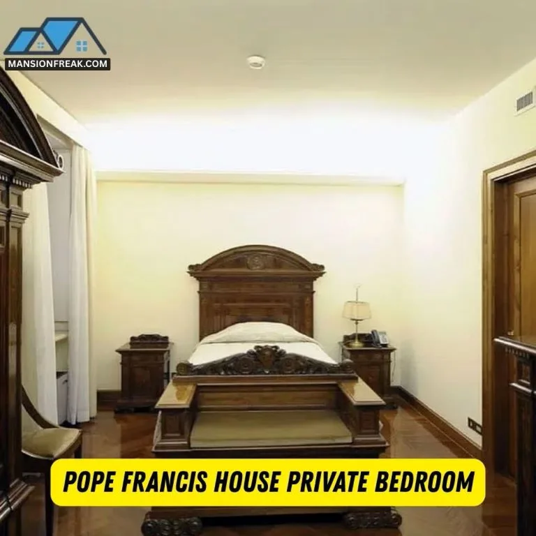 Pope Francis House private bedroom