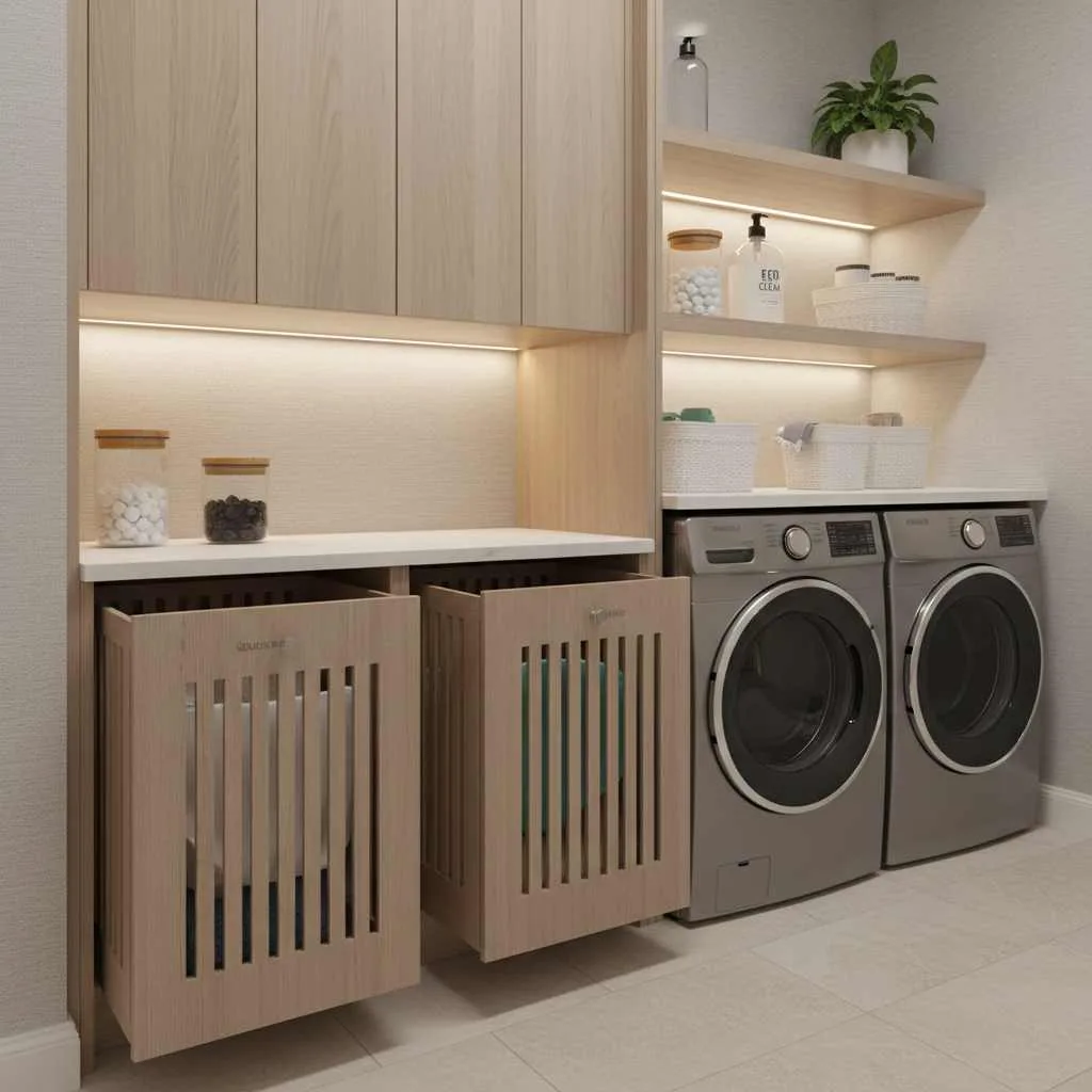 Pull-Out Hamper Organization