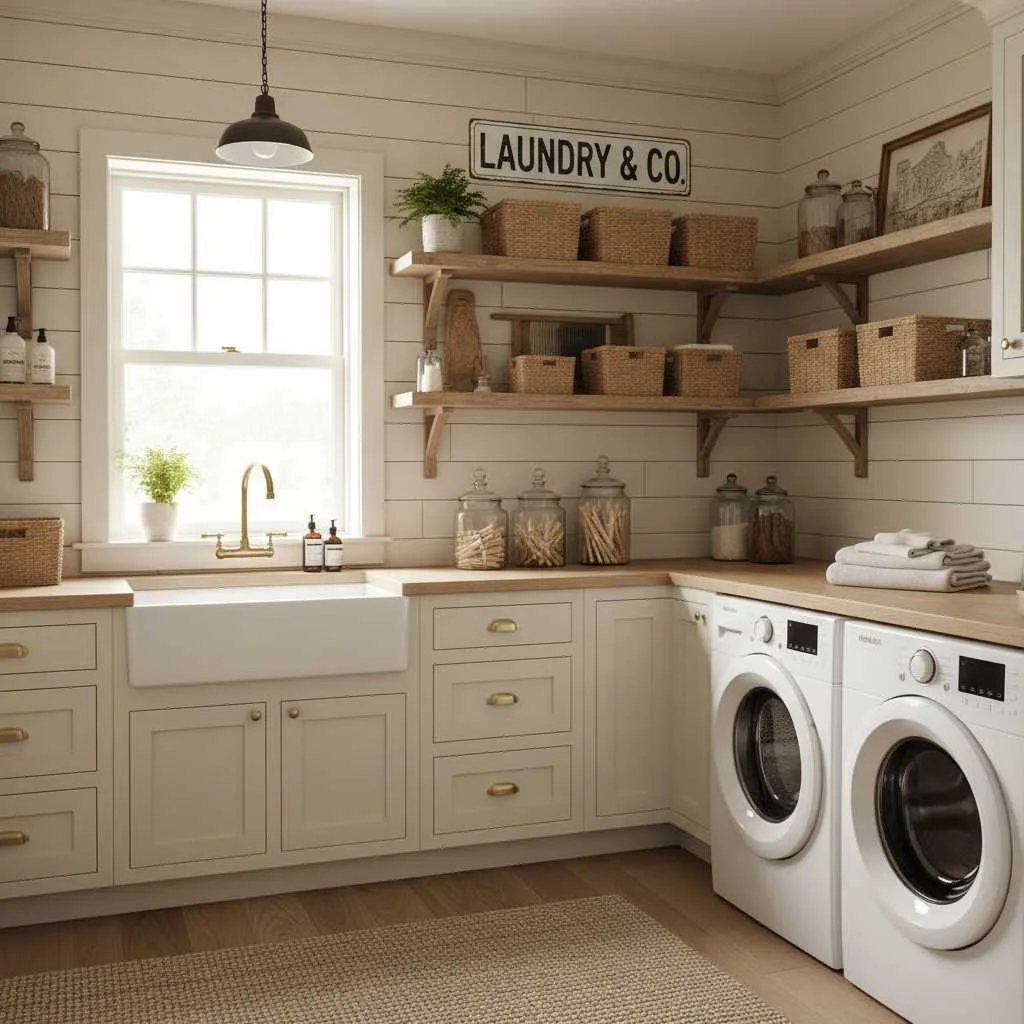 Shiplap Accent Feature Wall