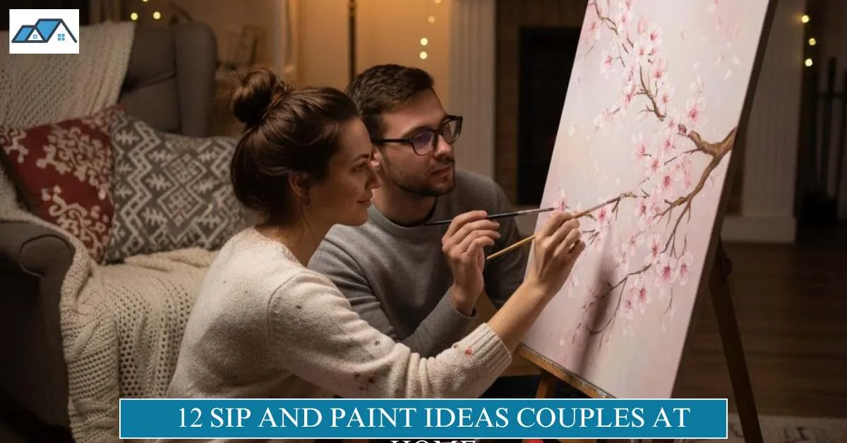 Sip and Paint Ideas Couples at Home