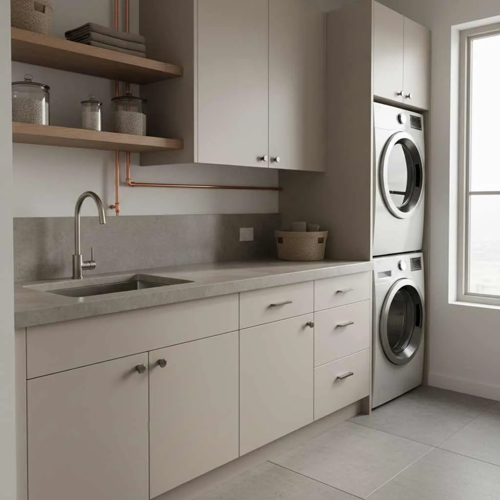 Sleek Concrete Countertop