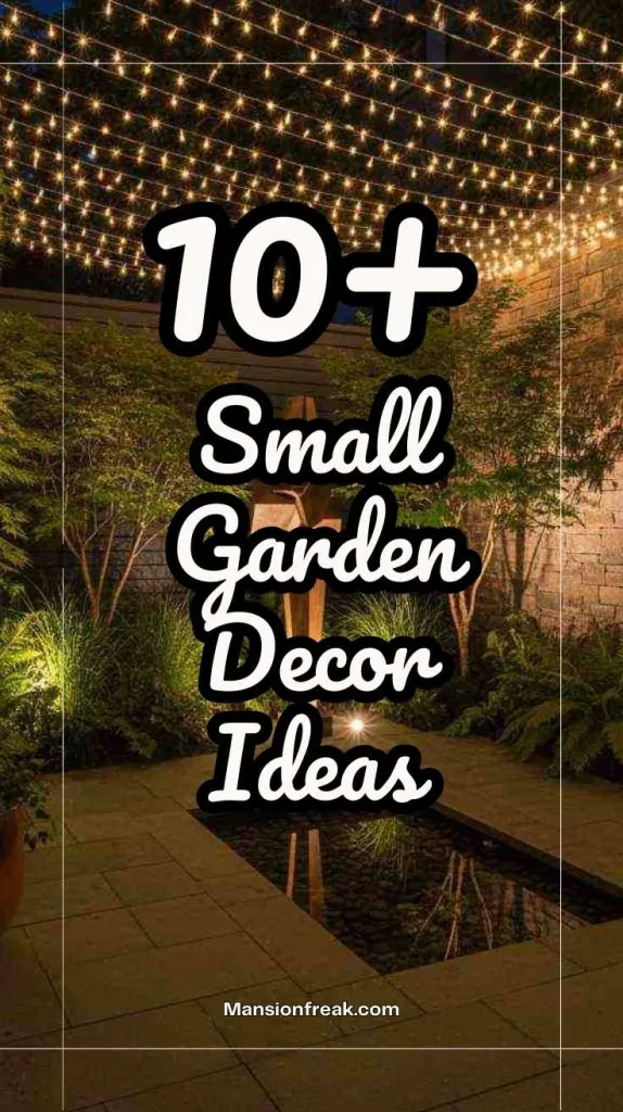 Small Garden Decor Ideas