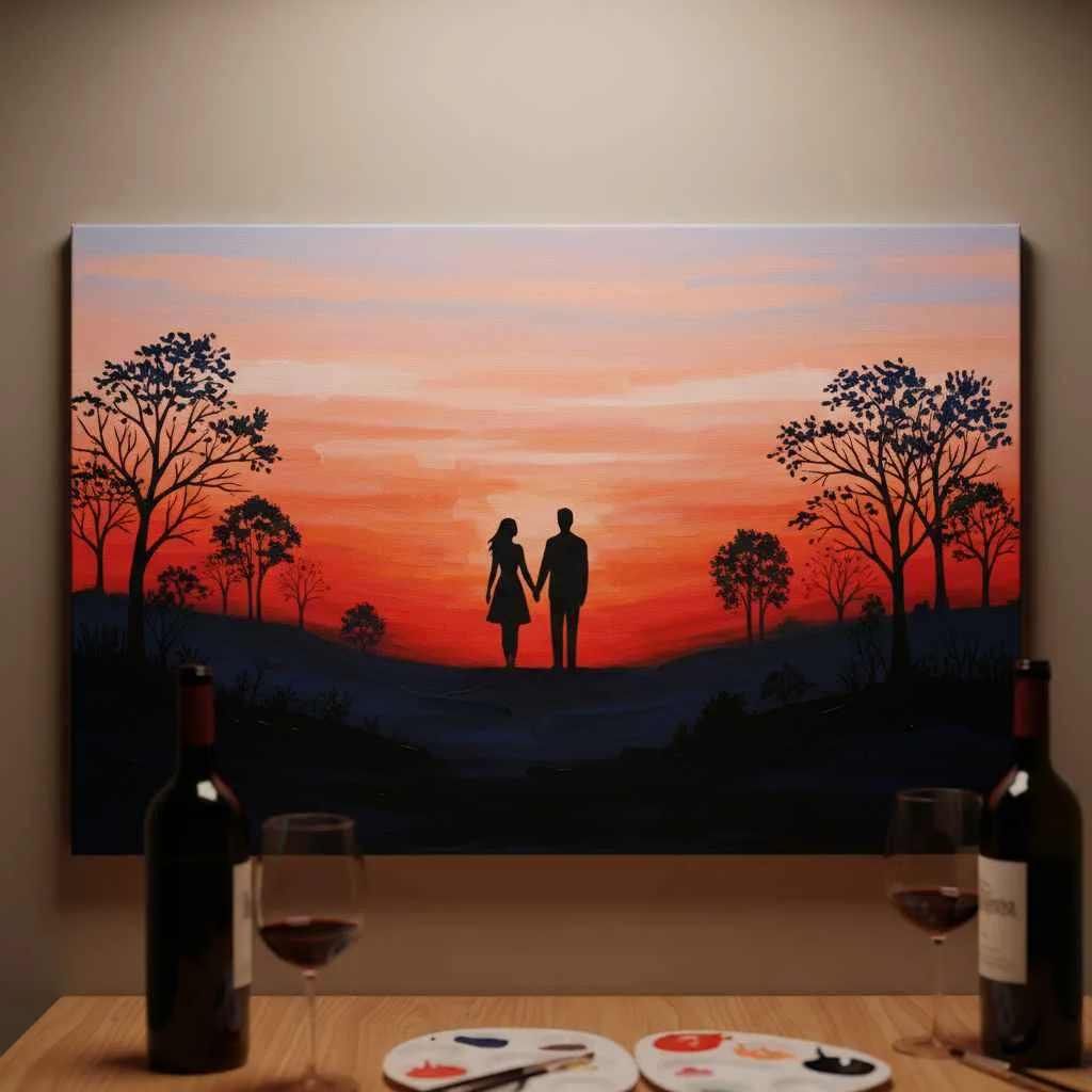 Twilight Silhouette Art